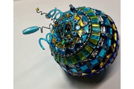 Carlin Mosaic Glass Globe ESSA 2023 01