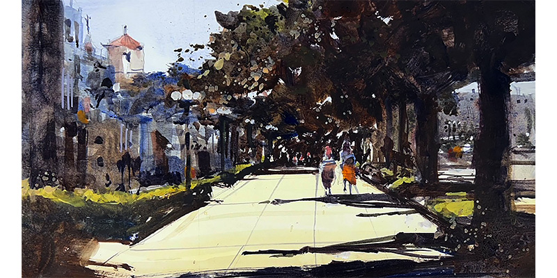 Richard Stephens Watercolor ESSA Fall 2023 02