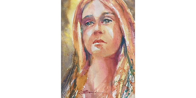 Schanink Portraits in Watercolor ESSA Fall 2023 06