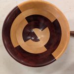 Handcrafted woodturned bowl