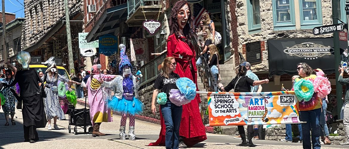 ArtRageous Parade 2026 Brings Art, Music, and Creative Community to Eureka Springs