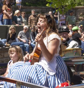 eureka theatre company performance art rageous parade